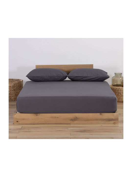 Nef-Nef Homeware Sheet Super-Double with Elasti...