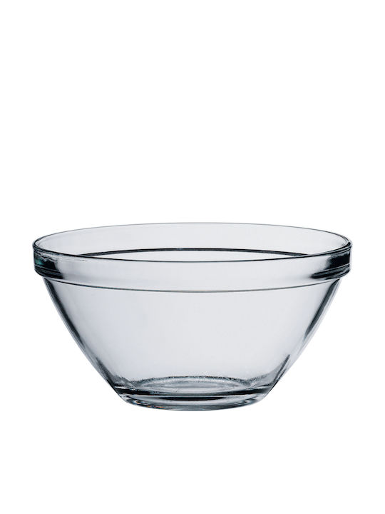 Bormioli Rocco Pompei Salad Bowl Glass Transparent 17x17cm 1pcs