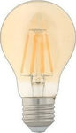 Atman Λάμπα LED για Ντουί E27 και Σχήμα A60 Θερμό Λευκό 680lm Dimmable
