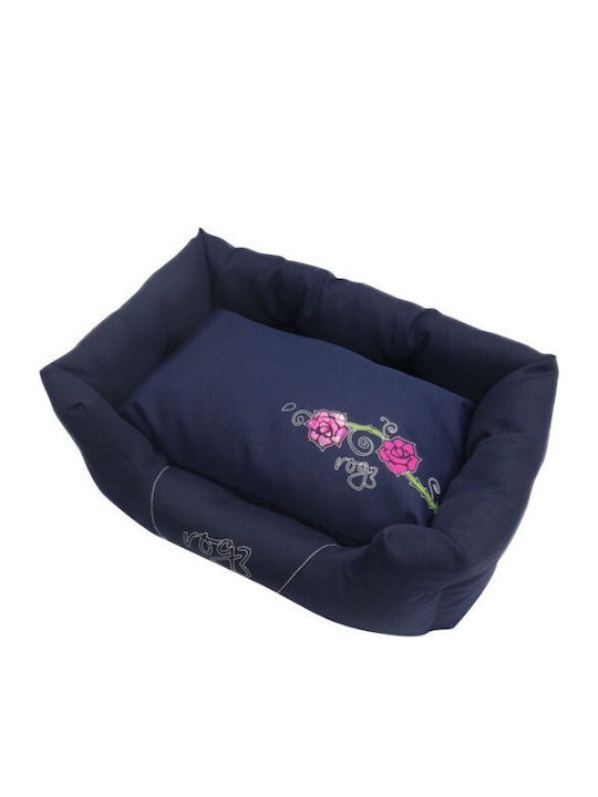 Rogz Dog Bed Диван Легло за куче Син 72x45см.