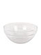 Keskor Glass Salad Bowl Διάφανη 20x20x9cm