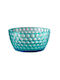 Mario Luca Giusti Salad bowl Lente Plastic Salad Bowl Turchese 25.5x25.5x13cm