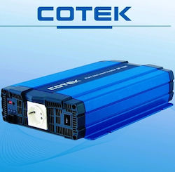 Cotek SP1500-24 Pure Sine Wave Inverter Power 1500W with Nominal Input Voltage 24V Single Phase