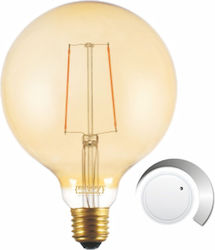 Elvhx E27 G125 2.5W Θερμό Λευκό Filament Dimmable