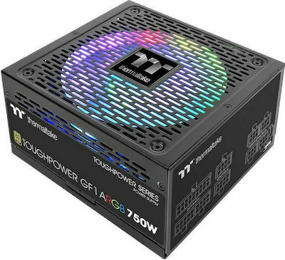 Thermaltake ToughPower GF1 ARGB 750W Black Computer Power Supply Full Modular 80 Plus Gold