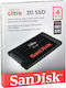 Sandisk Ultra 3D SSD 4TB 2.5'' SATA III
