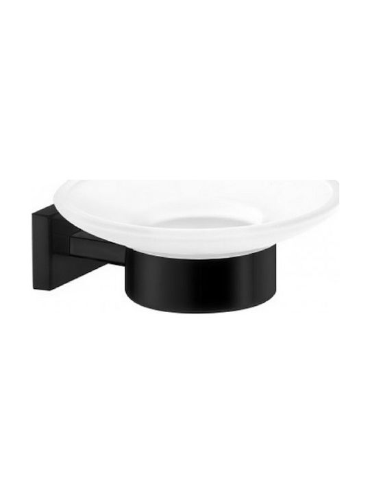 Sanco Enigma M116-26102 Metallic Soap Dish Wall Mounted Black Matt