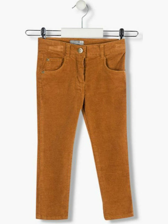 Losan Kids Corduroy Trousers Tabac Brown