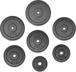 MDS 002 Set of Plates Rubber 1 x 10kg Ø28mm