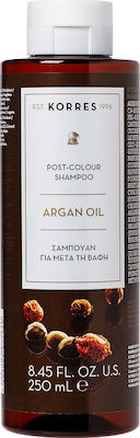Korres Argan Oil Shampoos Farberhalt für Gefärbt Haare 1x250ml