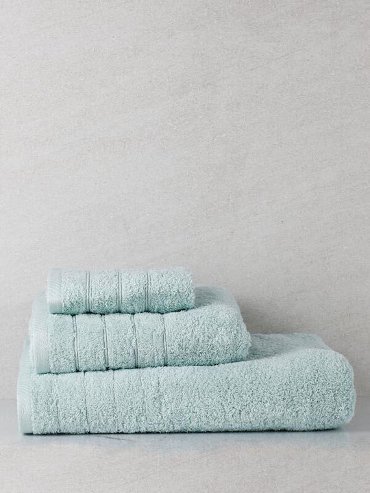 Sunshine Bath Towel Set 3pcs Dory Light Aqua We...