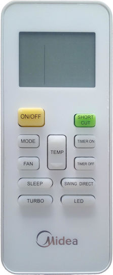 Midea DC-167 Air Conditioner Remote Control