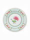 PiP Studio Blushing Birds Pastry Plate Desert made of Porcelain White with Diameter 17cm