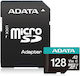 Adata Premier Pro SDXC 128GB U3 V30 A2 UHS-I с адаптер Карта памет
