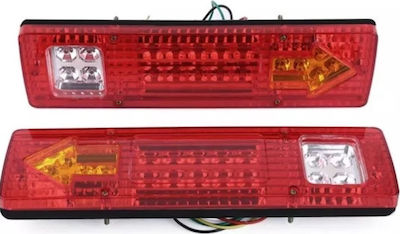 LED Car Towing & Trailer Light Set with Screws 12/24V 2pcs