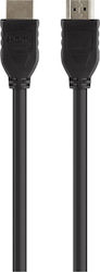 Belkin F3Y017BT1.5MBLK HDMI 2.0 HDMI male - HDMI male 1.5m Μαύρο