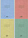 Salko Paper Spiral Notebook Ruled A4 125 Sheets...
