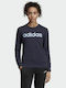 Adidas Neo Essentials Women's Sweatshirt Navy Blue