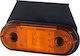M-Tech Lkw-Volumenlichter 1Stück 12 / 24V - Orange WMLHOR624