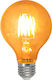 Elvhx LED Bulb 4W 80mm for Socket E27 and Shape G80 Yellow 360lm