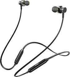 Ipipoo GP-2 In-ear Bluetooth Handsfree Ακουστικά Μαύρα