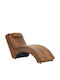 Modern Recliner made of Synthetic Leather Maro L145xW54xH72buc