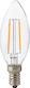Horoz Electric Candle-2 LED Bulb 2W 98mm for Socket E14 Warm White 160lm