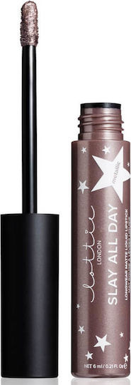 Lottie London Slay All Day Metallic Long Lasting Lichid Ruj Metalic