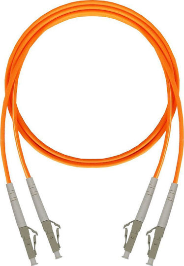 Central Network Cable Optical Fiber LC-LC 2m Orange