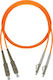 Central Optical Fiber Cable 2m Orange