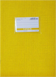 Neohart Ruled Notebook B5 50 Paper Sheets Linen Yellow Neohart Ruled Notebook B5 50 Paper Sheets Linen Yellow