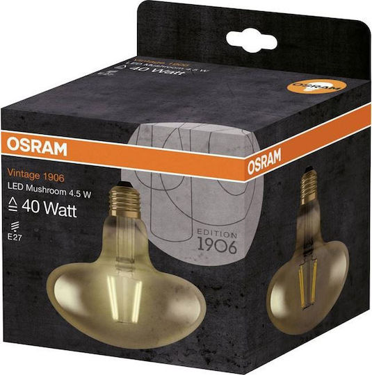 Osram LED Bulb 4.5W for Socket E27 Warm White 470lm
