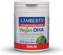 Lamberts Vegan DHA 250mg 60 κάψουλες Lamberts Vegan DHA 250mg 60 κάψουλες
