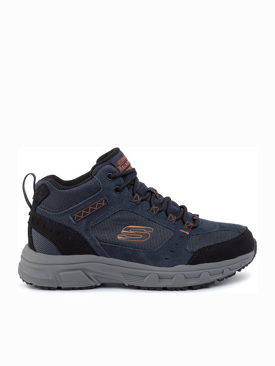 Skechers Ironhide Pantofi De Drumeție Pentru Bărbați Tip Botine Albăstru
