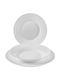 Luminarc Alizee Perle Πιάτο Ρηχό Κεραμικό Λευκό με Διάμετρο 28cm L4634 ...