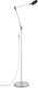 Ideal Lux Futura PT1 LED Floor Lamp H145xW25cm. with Natural White Light 600lm Silver