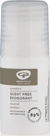 Green People Scent Free Deodorant Deodorant als Roll-On 75ml