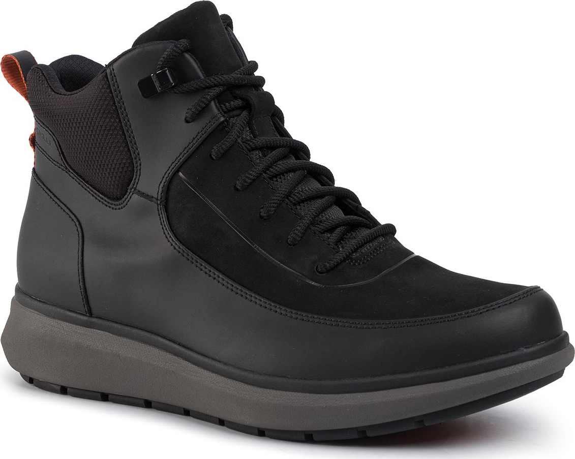 venture walk black leather clarks
