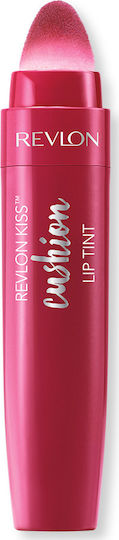 Revlon Kiss Cushion Lip Tint Υγρό Κραγιόν 230 Naughty Mauve