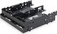 Icy Dock Flex-Fit Quattro Quattro 4x 2.5 Inch HDD/SSD Bracket for External 5.25 Inch Bay Black (MB344SP)