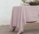 Nima Τραπεζομάντηλο Linho Dusty Pink 150x250εκ.