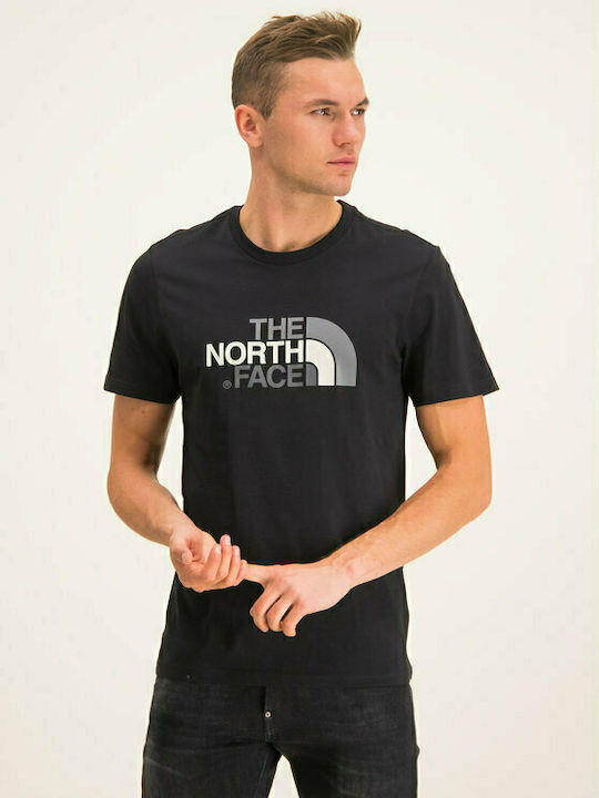 The North Face Easy Ανδρικό T-shirt Κοντομάνικο Μαύρο