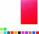 Neohart Notebook Essay (with Margin) A4 50 Sheets Prespan 1pcs (Μiscellaneous colours)