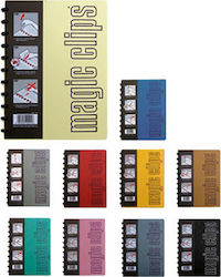 Neohart Notebook Ruled A4 90 Sheets 3 Subjects Magic Clips 1pcs (Μiscellaneous colours)