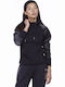 Body Action Women's Hooded Sweatshirt Black