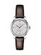 Tissot Le Locle Damen Uhr Automatisch mit Braun Lederarmband