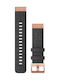 Garmin QuickFit 20mm Armband Silikon Rose Gold (Fenix 6S / 6S Pro / 7S) 010-12874-00