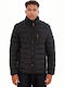 Ice Tech Men's Winter Puffer Jacket Black