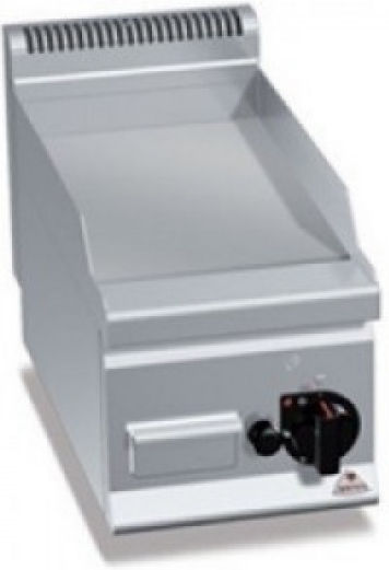 Berto's Πλατώ Ψησίματος Υγραερίου 30x60x29cm 4kW με Λεία Πλάκα G6FL3B
