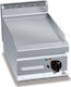 Berto's Ηλεκτρικό Πλατώ Ψησίματος 40x70x29cm 4.8kW με Λεία Πλάκα E7FL4BP